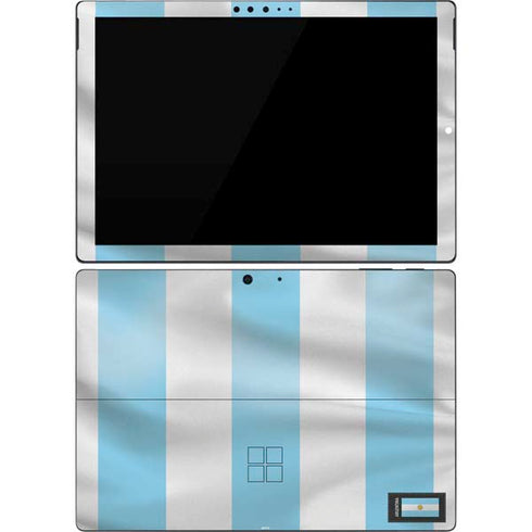 Argentina Soccer Flag Surface Pro 7 Skin